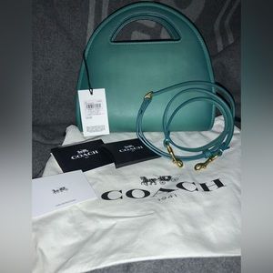 COACH 1941 Originals Collection Zip Dome Bag style No.136 in Aquamarine